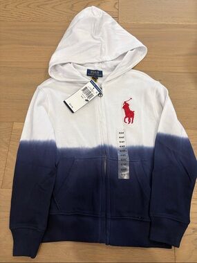 BNWT Polo Ralph Lauren 4T Zip Up Sweater